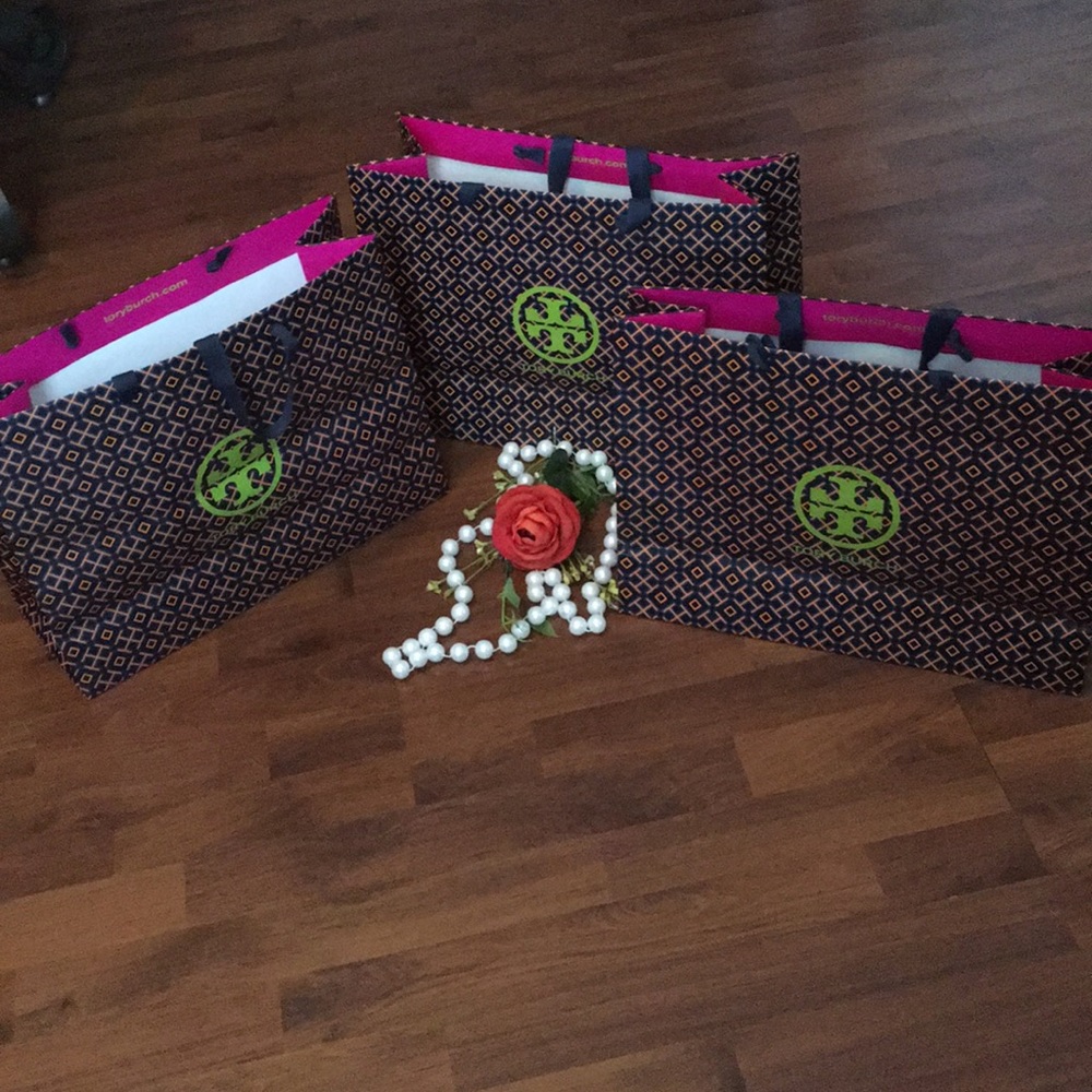 Tory Burch paper shopping 🛍 bags